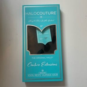 Halo couture hair extensions 12 in color 1B